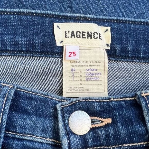 L'AGENCE Slim Released Hem Jeans - 25 - Picture 7 of 7